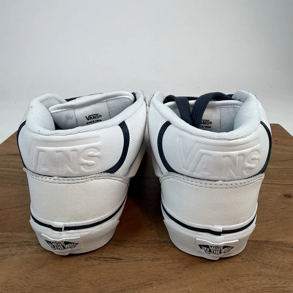 New NIB Womens Vans Knu Mid Utility Lace White Skate Sneakers Shoes Size 7 M - Picture 4 of 8